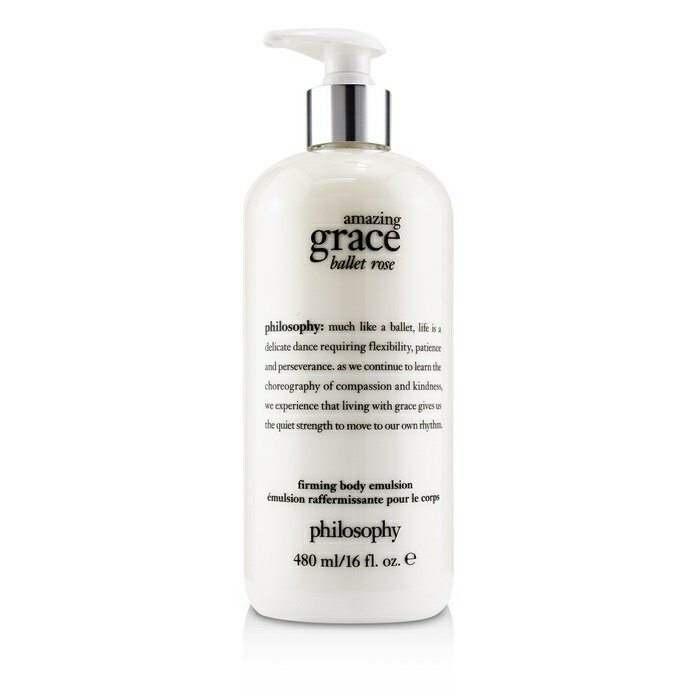 【月間優良ショップ受賞】 Philosophy Amazing Grace Ballet Rose Firming Body Emulsion フィロソフィ..