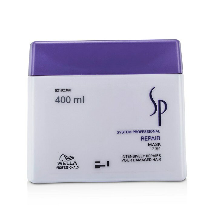 【月間優良ショップ受賞】 Wella SP Repair Mask (For Damaged Hair) ウエラ SP リペアマスク ( ダメージヘア ) 400ml/13.33oz 送料無料 海外通販