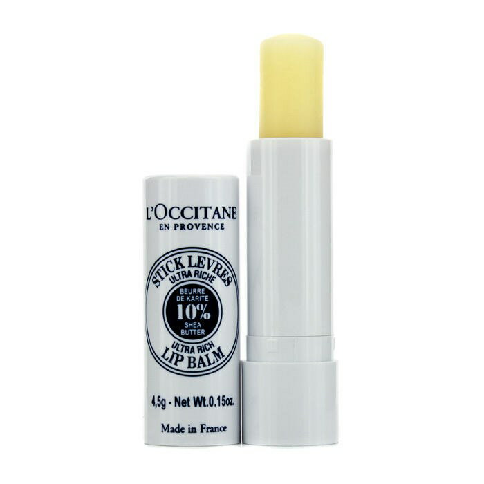 ロクシタン 【月間優良ショップ受賞】 L'Occitane Shea Butter Lip Balm Stick ロクシタン シアバター　リップバームスティック 4.5g/0.15oz 送料無料 【楽天海外直送】