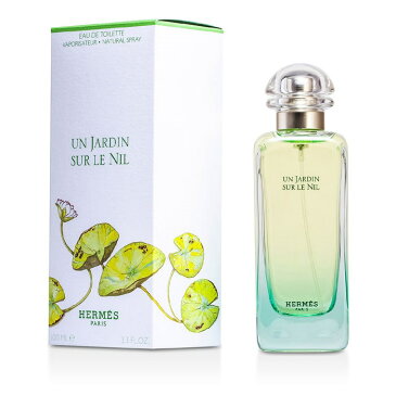 Hermes Un Jardin Sur Le Nil Eau De Toilette Spray エルメス ナイルの庭　オードトワレスプレー 100ml/3.3oz 【楽天海外直送】