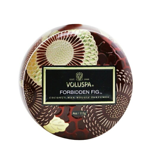 【月間優良ショップ受賞】 Voluspa Mini Tin Candle - Forbidden Fig ボルスパ Mini Tin Candle - Forbidden Fig 113g/4oz 送料無料 海外通販 【月間優良ショップ受賞】 Voluspa Mini Tin Candle - Forbidden Fig ボルスパ Mini Tin Candle - Forbidden Fig 113g/4oz 送料無料 海外通販