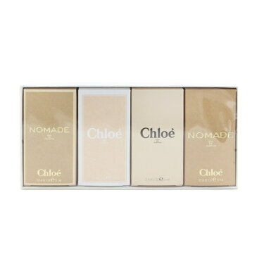 399円オフクーポン【月間優良ショップ受賞】 Chloe Miniature Coffret: Chloe EDP, Chloe EDT, Nomade EDP, Nomade EDT クロエ Miniature Coffret: Chloe EDP, Chlo 送料無料 海外通販