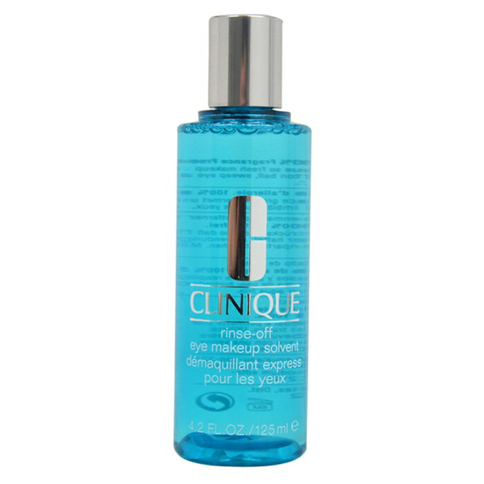 【月間優良ショップ受賞】 Clinique Rinse Off Eye Makeup Solvent Makeup Remover クリニーク アイメイクソルベントメイクリムーバーを洗い流します 4.2 oz 送料無料 海外通販