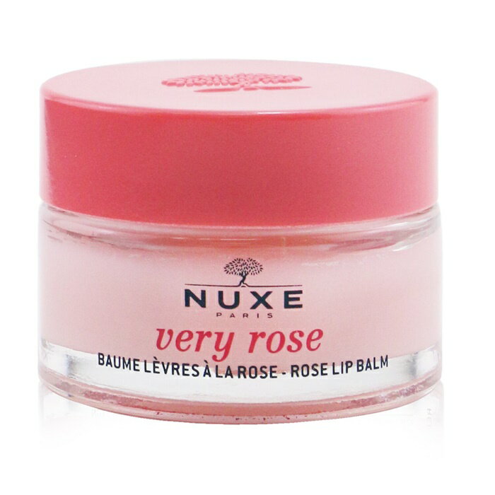 デパコス（2000円程度） 【月間優良ショップ受賞】 Nuxe Very Rose Rose Lip Balm ニュクス Very Rose ローズ リップバーム 15g/0.52oz 送料無料 海外通販