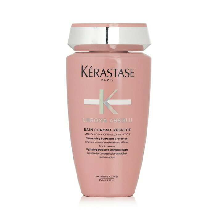 【月間優良ショップ受賞】 Kerastase Chroma Absolu Bain Chroma Respect Shampoo (For Sensitized Or Damaged Color Treated Hair) ケラスターゼ Chroma Absolu Bain 送料無料 海外通販