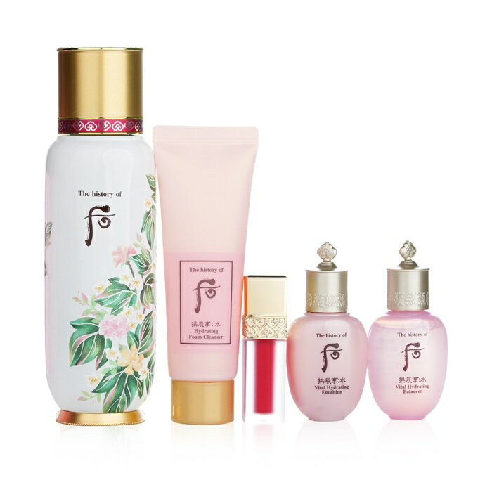  Whoo (The History Of Whoo) Bichup First Moisture Anti-Aging Essence Special Set 后 (The History Of 后) ビチャップ ファースト モイスチャー アンチエ 送料無料 海外通販