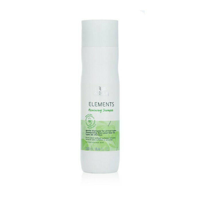 【月間優良ショップ受賞】 Wella Elements Renewing Shampoo ウエラ Elements Renewing Shampoo 250ml/8.4oz 送料無料 海外通販