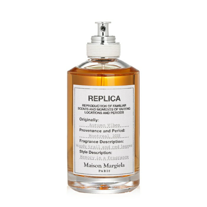  Maison Margiela Replica Autumn Vibes Eau De Toilette Spray メゾン マルジェラ Replica Autumn Vibes Eau De Toilette Spray 100ml/3.4oz 送料無料 海外通販