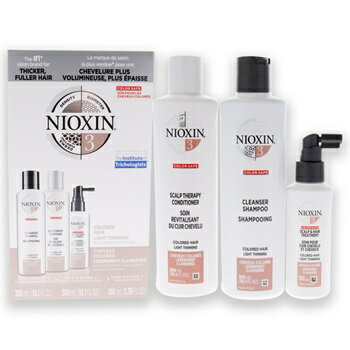【月間優良ショップ受賞】 Nioxin System 3 Kit 10.1oz Color Safe Cleanser Shampoo, 10.1 oz Color S..