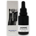 【月間優良ショップ受賞】 Homme Homme Pre-Shave Oil 1 oz 送料無料 海外通販