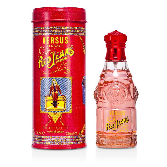 【月間優良ショップ受賞】 Versace Versus Red Jeans Edt Spray ヴェルサーチ ヴェルサス レッドジーンズ EDT SP 75ml/2.5oz 送料無料 海外通販