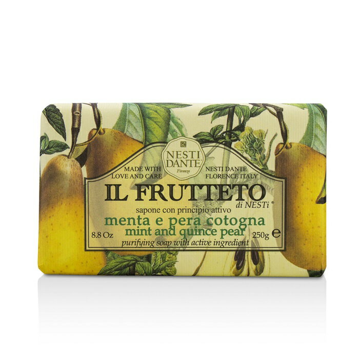 Nesti DanteIl Frutteto Purifying Soap - Mint & Quince PearネスティダンテIl Frutteto Purifying Soap - Mint & Quince P