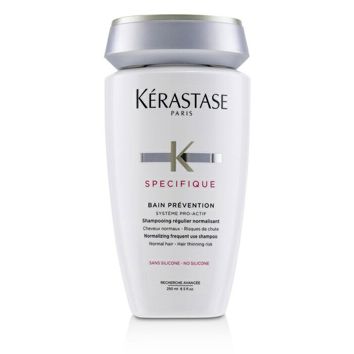  Kerastase Specifique Bain Prevention Normalizing Frequent Use Shampoo (Normal Hair - Hair Thinning Risk) ケラスターゼ スペシフィック　バン　プ 送料無料 海外通販