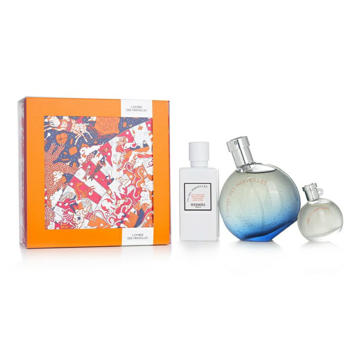 【月間優良ショップ受賞】 Hermes L'Ombre Des Merveilles Coffret: エルメス L'Ombre Des Merveilles Coffret: 3pcs 送料無料 海外通販