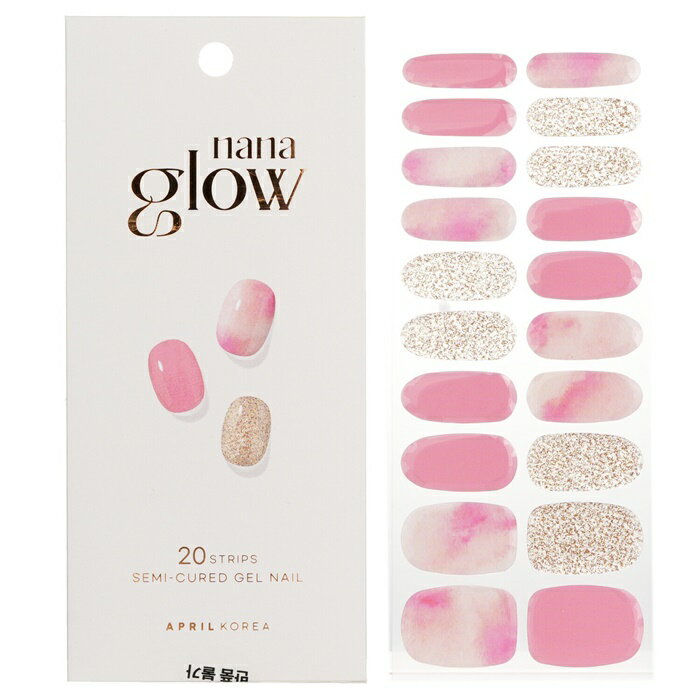 【月間優良ショップ受賞】 April Korea Nanaglow Nail Sticker - # GN22 April Korea Nanaglow Nail Sticker - # GN22 20pcs 送料無料 海外通販