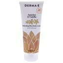 【月間優良ショップ受賞】 Derma E Hydrating Shea Body Lotion - Jasmin and Vanilla 8 oz 送料無料 海外通販