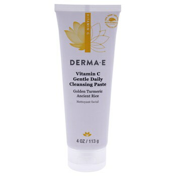 【月間優良ショップ受賞】 Derma E Vitamin C Gentle Daily Cleansing Paste Cleanser 4 oz 送料無料 海外通販
