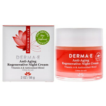 【月間優良ショップ受賞】 Derma E Anti-Aging Regenerative Night Cream 2 oz 送料無料 海外通販