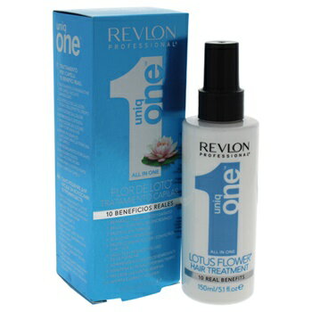 【月間優良ショップ受賞】 Revlon Uniq One Lotus Flower Hair Treatment レブロン ユニクワンロータスフラワーヘアトリートメント 5.1 oz 送料無料 海外通販