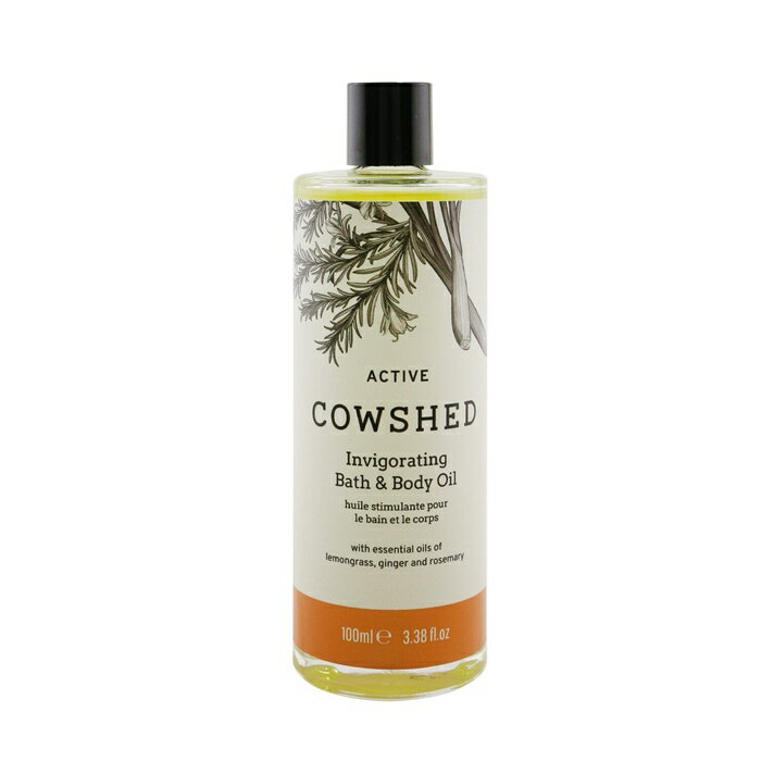 【月間優良ショップ受賞】 Cowshed Active Invigorating Bath Body Oil カウシェッド アクティブ インヴィゴレイティング バス ボディ オイル 100ml/3.38oz 送料無料 海外通販
