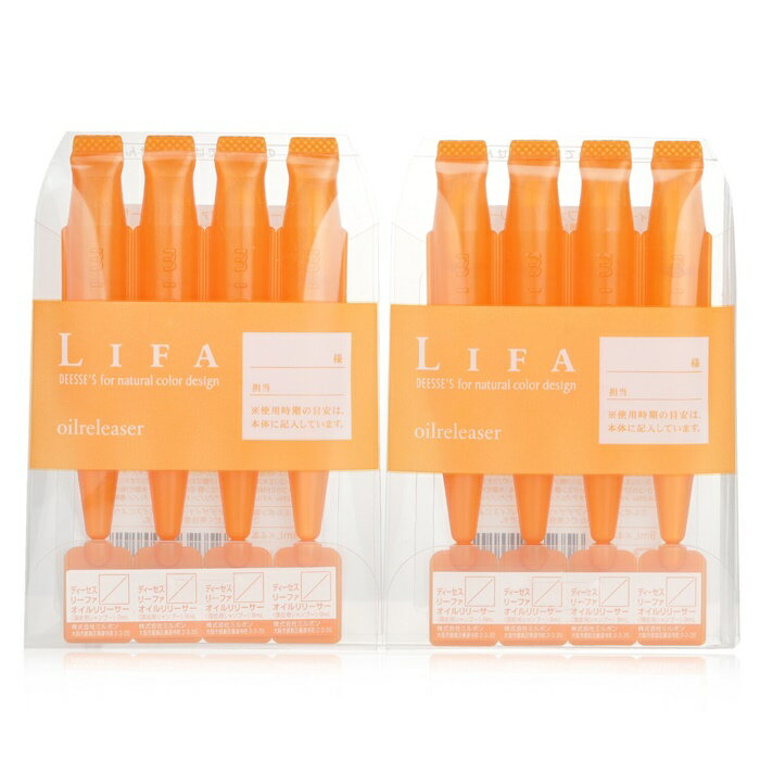 【月間優良ショップ受賞】 Milbon Lifa Deesse's Oil Releaser (Orange) ミルボン Lifa Deesse's Oil Releaser (Orange) 4x9ml 送料無料 海外通販