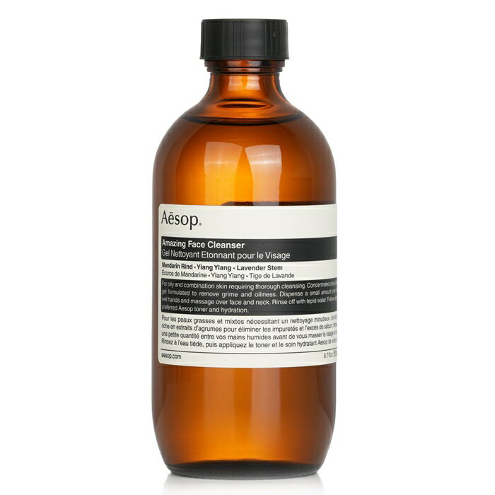 【月間優良ショップ受賞】 Aesop Amazing Face Cleanser イソップ アメージング フェース クレンザー 200ml/7.32oz 送料無料 海外通販