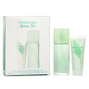 【月間優良ショップ受賞】 Elizabeth Arden Green Tea Coffret: Eau Parfumee Spray 100ml/3.3oz + Refreshing Body Lotion 100ml/3.3oz エリザベスアーデン グリーンティー コフレ 送料無料 海外通販