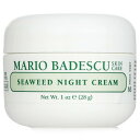 【月間優良ショップ受賞】 Mario Badescu Seaweed Night Cream - For Combination/ Oily/ Sensitive Skin Types マリオ バデスク シーウィード ナイトクリーム 29ml/1oz 送料無料 海外通販