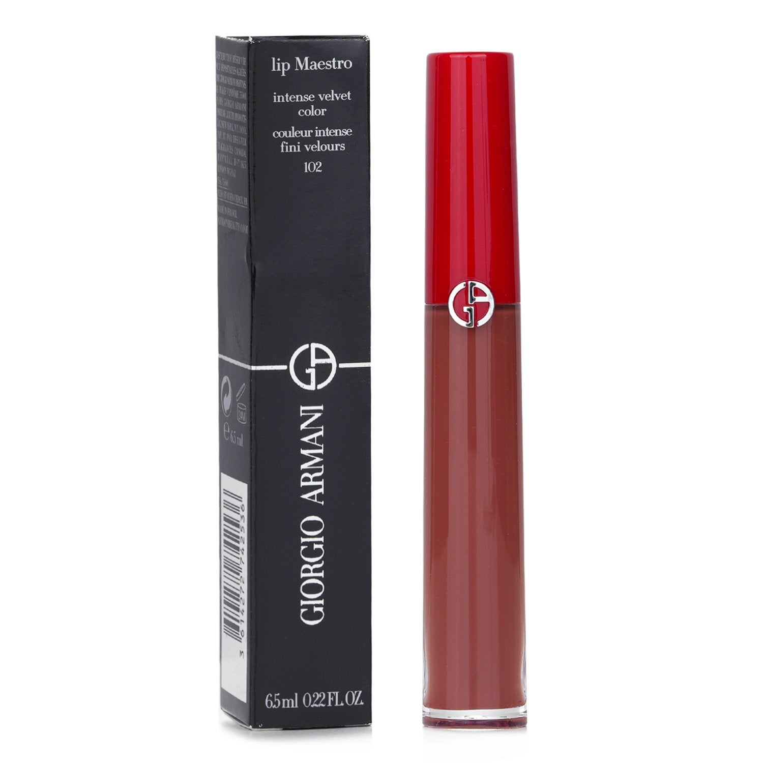 【月間優良ショップ受賞】 Giorgio Armani Lip Maestro Intense Velvet Color (Liquid Lipstick) - # 102 (Sandstone) ジョルジオ アルマーニ リップ マエストロ - # 102 (Sandsto 送料無料 海外通販