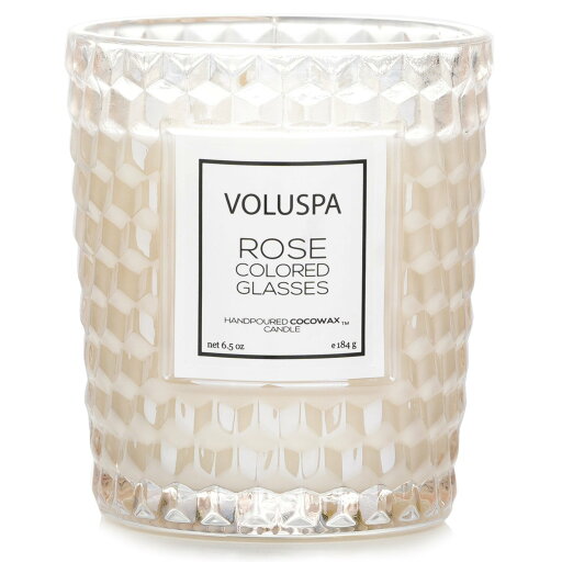 【月間優良ショップ受賞】 Voluspa Classic Candle - Rose Colored Glasses ボルスパ Classic Candle - Rose Colored Glasses 184g/6.5oz 送料無料 海外通販 【月間優良ショップ受賞】 Voluspa Classic Candle - Rose Colored Glasses ボルスパ Classic Candle - Rose Colored Glasses 184g/6.5oz 送料無料 海外通販