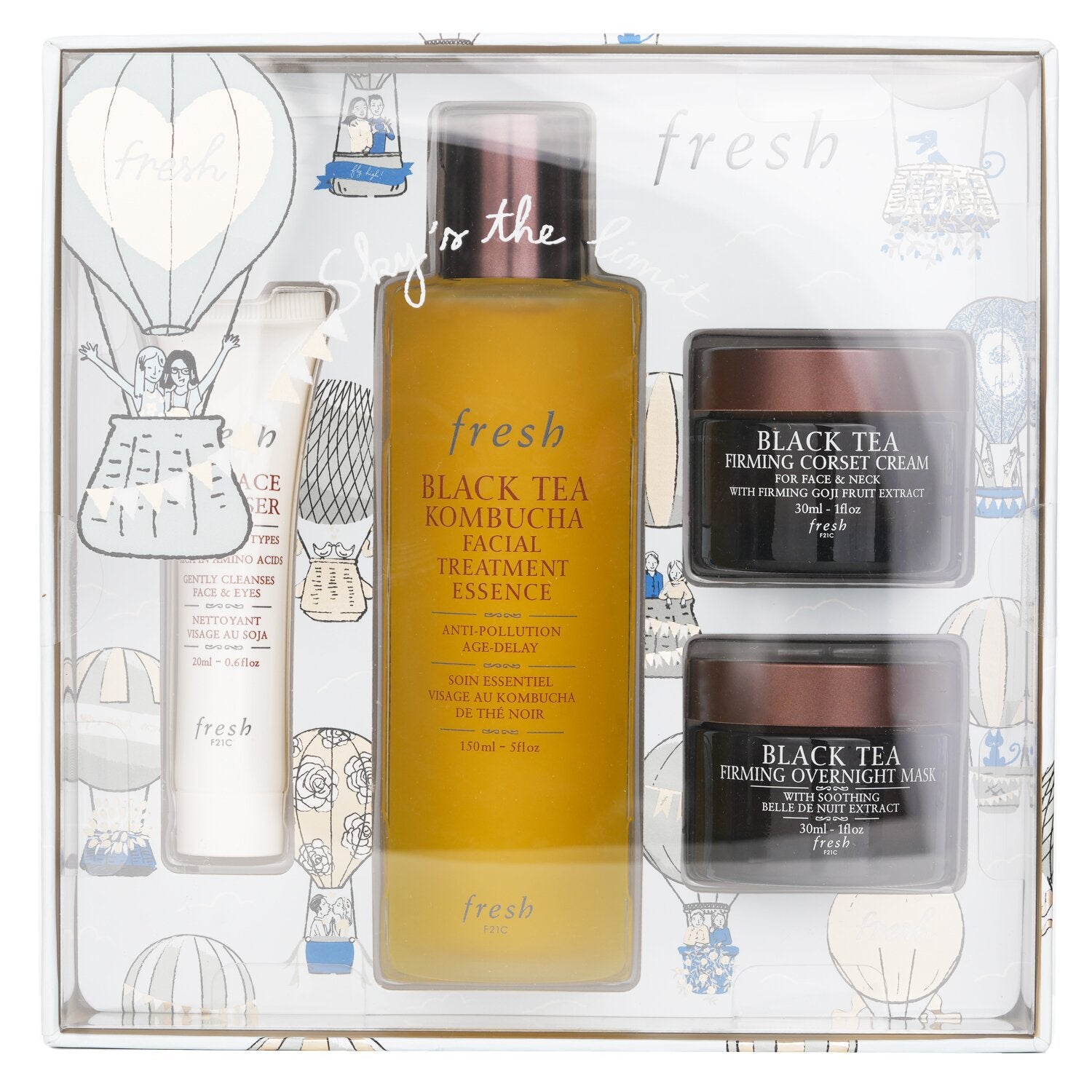 【月間優良ショップ受賞】 Fresh Black Tea Firming Beauty Bundle Set フレッシュ ブラックティー ファーミング ビューテ...