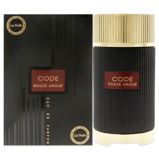 Khadlaj Code Rouge Amour by Khadlaj for Unisex - 3.4 oz EDP Spray Khadlaj Code Rouge Amour by Khadlaj for Unisex - 3.4 oz EDP Spray