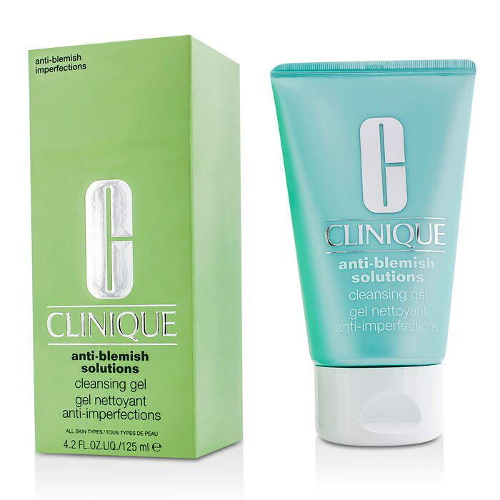 【月間優良ショップ受賞】 Clinique Anti-Blemish Solutions Cleansing Gel クリニーク アクネ クレンジング ジェル 125ml/4.2oz 送料無料 海外通販