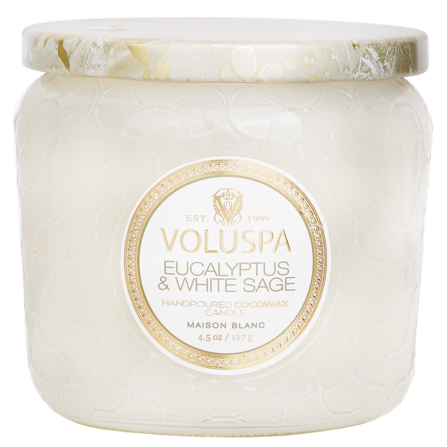 【月間優良ショップ受賞】 Voluspa Petite Jar Candle - Eucalyptus & White Sage ボルスパ Petite Jar..