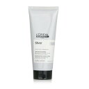 【月間優良ショップ受賞】 L'Oreal Professionnel Serie Expert - Silver Violet Dyes + Magnesium Neutralising and Brightening Conditioner (For Grey and W 送料無料 海外通販