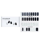 【月間優良ショップ受賞】 Mavenir Nail Sticker (Black) - # Pebble In Black Nail Mavenir Nail Sticker (Black) - # Pebble In Black Nail 32pcs 送料無料 海外通販