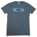 Oakley No Way Out O Tee Short Sleeve - Navy Blue - Medium by Oakley for Men - 1 Pc T-Shirt