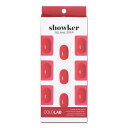 【月間優良ショップ受賞】 Cololab Showker Gel Nail Strip # CSF511 Kiss You Red Cololab Showker Gel Nail Strip # CSF511 Kiss You Red 1pcs 送料無料 海外通販