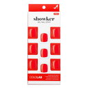 【月間優良ショップ受賞】 Cololab Showker Gel Nail Strip # CPF504 Real Red Cololab Showker Gel Nail Strip # CPF504 Real Red 1pcs 送料無料 海外通販