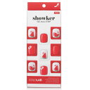 【月間優良ショップ受賞】 Cololab Showker Gel Nail Strip # CPA505 Cool Watermelon Cololab Showker Gel Nail Strip # CPA505 Cool Watermelon 1pcs 送料無料 海外通販