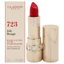 【月間優良ショップ受賞】 Clarins Joli Rouge Satin Lipstick - 723 Raspberry 0.1 oz 送料無料 海外通販