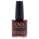 CND Vinylux Weekly Polish - 106 Bloodline by CND for Women - 0.5 oz Nail Polish