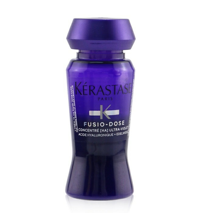 【月間優良ショップ受賞】 Kerastase Fusio-Dose Concentre H.A Ultra-Violet (For Lightened, Highlighted Cool Blonde Hair) ケラスターゼ Fusio-Dose Concentre H. 送料無料 海外通販