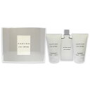 Carven LEau Intense by Carven for Women - 3 Pc Gift Set 3.33oz EDT Spray, 3.33oz After Shave Balm, 3.33oz Bath and Shower Gel