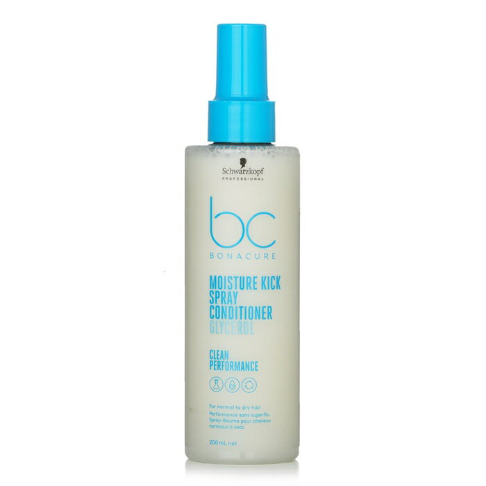 【月間優良ショップ受賞】 Schwarzkopf BC Moisture Kick Spray Conditioner Glycerol (For Normal To Dry Hair) シュワルツコフ BC Moisture Kick Spray Conditioner 送料無料 海外通販