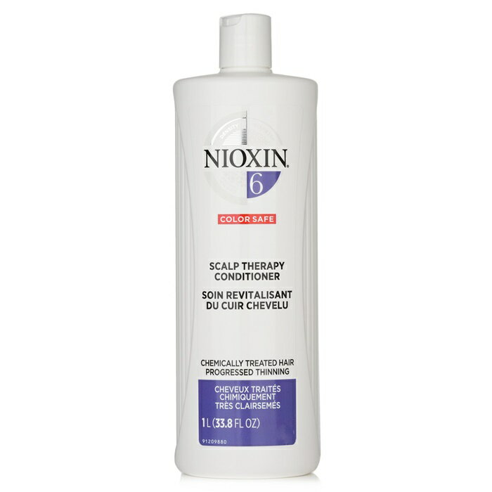  Nioxin Density System 6 Scalp Therapy Conditioner (Chemically Treated Hair, Progressed Thinning, Color Safe) ナイオキシン Density 送料無料 海外通販