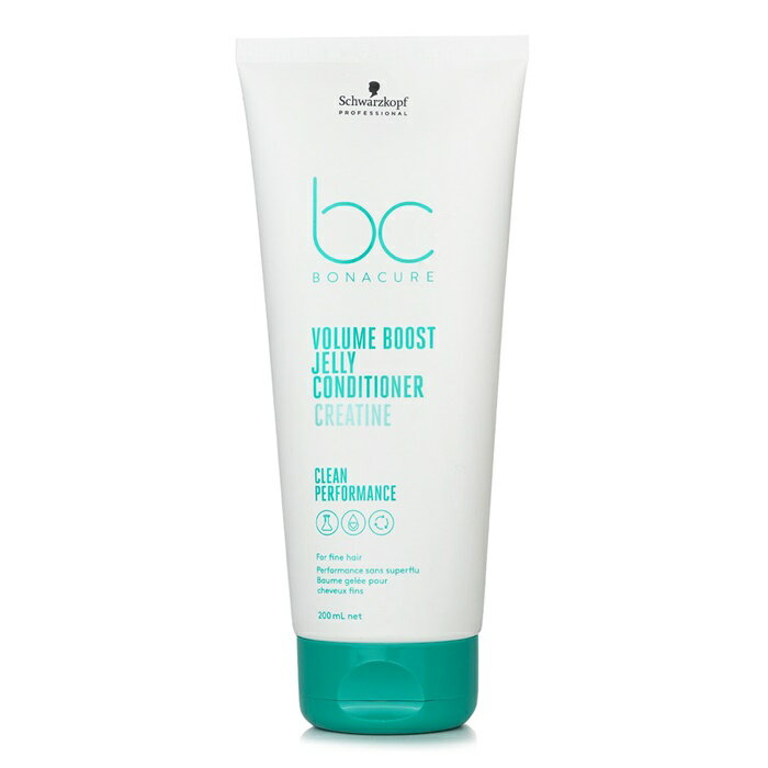 【月間優良ショップ受賞】 Schwarzkopf BC Bonacure Volume Boost Jelly Conditioner Creatine (For Fine Hair) シュワルツコフ BC Bonacure Volume Boost Jelly Condi 送料無料 海外通販