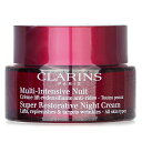 A lifting, replenishing &amp; smoothing night cream. Formulated with plant-based duo composed of organic harungana extract &amp; organic gorse extract. Helps restore skin's density, creates a lifting effect &amp; fights skin sagging. Enriched with organic sorbus bud extract to boost skin radiance. Minimizes wrinkles &amp; dark spots while plumping &amp; hydrating skin. Infused with a fresh, delicately floral fragrance. Suitable for all skin types. 内容量50ml/1.7oz 広告文責The Fresh Group Limited 03-6674-7335 メーカー（製造）・輸入者名Clarins クラランス ・個人輸入 区分Made in USA アメリカ製・化粧品 ※製造国は仕入れ状況によって変更となる場合がございます。 ご案内・当店でご購入された商品は、「個人輸入」としての取り扱いになります。 ・個人輸入される商品は、すべてご注文者自身の「個人使用・個人消費」が前提となりますので、ご注文された商品を第三者へ　譲渡・転売することは法律で禁止されております。 ・関税・消費税が課税される場合があります。詳細はこちら。