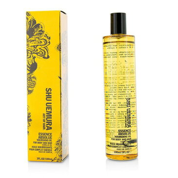 Shu UemuraEssence Absolue Nourishing Oil (For Body and Hair)シュウウエムラエッセンス アブソリュ (ボディ＆ヘア用) 100ml/3oz【楽天海外直送】