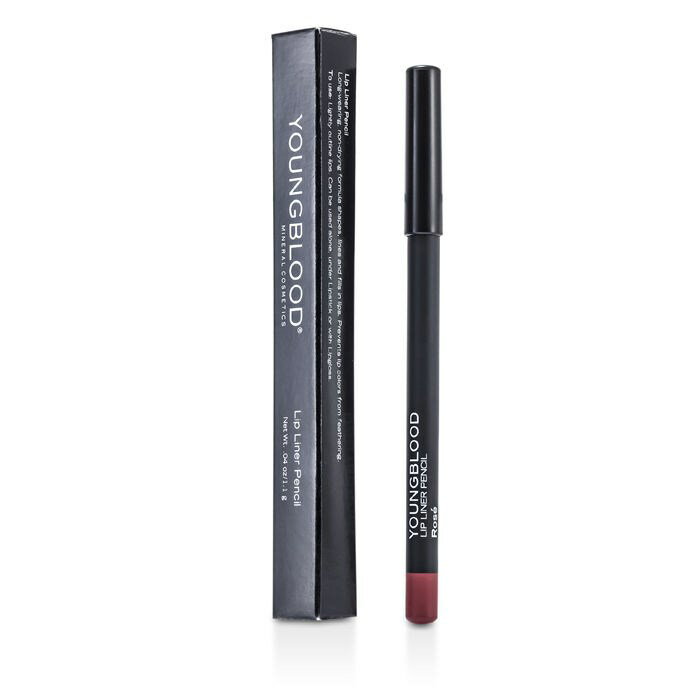 【月間優良ショップ受賞】 Youngblood Lip Liner Pencil - Rose ヤングブラッド リップライナーペンシル - Rose 1.1g/0.04oz 送料無料 海外通販